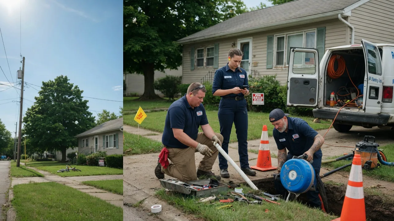 Sewer Line Repair in Wheaton, IL near me